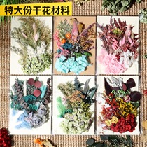 Dried flower forever flower DIY embossed material bag handmade flower photo frame notebook phone case drip wax paste