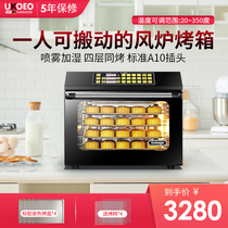 UKOEO G60 mammoth commercial electric oven home baking automatic 60 liters large capacity Private Air stove T55