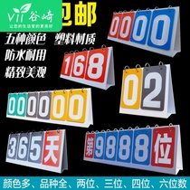 Scoreboard Scoreboard Scoreboard Scoreboard Basketball Two Three Four Match Flip Card