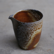Jiuyao Studio Chai Yao Gongdo Cup pure handmade dust Japanese retro style rough pottery without glaze