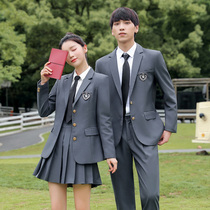 Fashion dk uniform College Style senior sense male and female students JK suit couple kindergarten teacher uniforms student suit