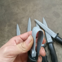 Rubber knife military training knife childrens plastic toy knife movie prop knife practice short knife knife small Sketch childrens toys