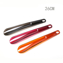 Plastic transparent shoehorn size long and short handle household shoe carrying device Shoe wearing device Shoe handle Shoe pumping shoe stripping shoe slip