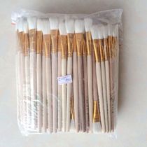 Gold wool brush paint ceramic watercolor craft head pen oil painting brush color brush soft painting brush