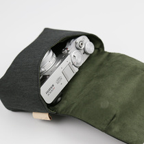 Fuji X-100V camera bag Panasonic LX100M2 real leather case Leica LUX7 storage cloth bag portable protective cover