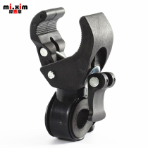 mi xim bicycle lamp holder mountain bike flashlight bracket rotating light clip fixing car clip riding equipment accessories
