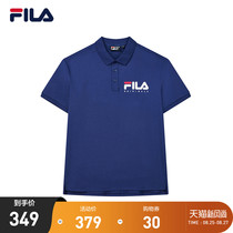  FILA FILA official mens short-sleeved POLO shirt 2021 summer new fashion casual top men