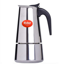 Italian stainless steel Moka Thickened Coffee Pot Italian-style can be delivered with an induction cooker