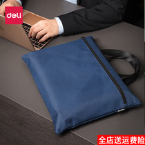 Right-hand briefcase Mens Business Canvas Mens Bag Laptop Bag Laptop Bag Women Hands Carry Office Bag Documents Business Earth