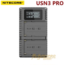 NITECORE KNIGHT COLE USN3 PRO Sony NP-F730 750 970 Battery USB Dual Slot Charger