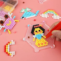 Baby Drawing Paint Free Baking Glue Painting Snowflake Clay Glenburg Painting Boy Girl Painted with Gift Toys