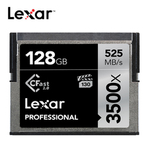 Lexar 128G 3500X 525M Cfast2 0 card 4K 1DX2 XC10 high-speed video camera memory