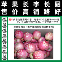 Paste Apple special film Fu and Xie picture 22 full 100 tape type products clear Xinjiang Red Fuji Gala