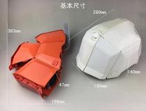  Japanese-style foldable disaster prevention helmet Ground shock absorber riding electric helmet outdoor labor protection protection anti-smashing portable
