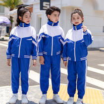 Primary school school uniform suit assault clothes Kindergarten garden clothes spring and autumn clothes Childrens thin autumn and winter teacher class clothing
