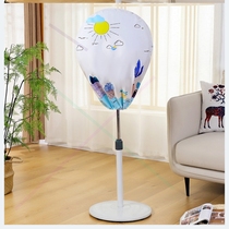 Round cover dust cover protective net cover for children vertical electric fan protective cover electric fan all-inclusive fabric landing