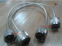 RF N JJ semi-flexible RG402 high power connection line high frequency N-to male SFT50-3 full tinned high frequency line