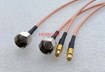  MCX metric F-JJ RF coaxial RF signal line High frequency MCX metric F TV metric Teflon silver-plated line