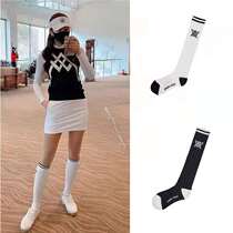 21 New ANEW GOLF womens socks stretch sunscreen GOLF womens long socks can be equipped with short skirts