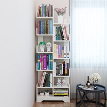 Simple modern bookshelf floor home student large-capacity multi-layer shelf childrens simple space-saving small bookcase