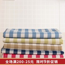  Inspiration impression Fabric Life soft clothing museum cover cloth Small square towel placemat dustproof cloth Handkerchief cover towel background cloth grid