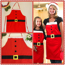 Christmas Decorations Apron home Kitchen Thin family Accessories Hotels Restaurant Clothing Festive Clothing Clothes