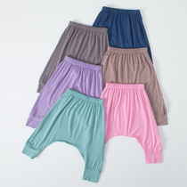 Boneless modal baby big pp pants Harlan summer thin baby big ass pants anti mosquito pants summer clothes