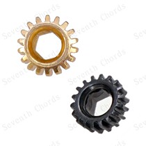 Guitar string button twist string button string chord reel gear hexagonal opening gear gear gear ratio 1 to 18
