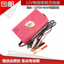 Car battery 12V charger pedal motorcycle 12 Volt electric car battery intelligent universal charger 20A