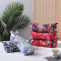 Full buckwheat pillow Tiger pillows can be removed with pure cotton pillowcase buckwheat pillow core single guard cervical spine bitter buckwheat shell hard pillows