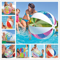 Toys inflatable beach ball children early education swimming water polo plastic ball playing water children toy color ocean ball