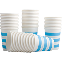 Deli 9560 disposable economic paper cup 50 thickened home office water cup Business cup 250ml