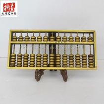 Zhengzhou accenuate pure copper solid pendulum with character One Benvaney Four Seasons Fortune Copper Abacus Ornament Beads Heart Count