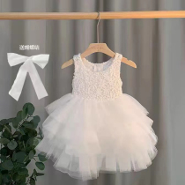  Baby girl year-old dress One-year-old birthday princess dress Summer girl dress Childrens performance suit Tutu