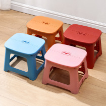 Chair rental room with small bench household dwarf chair Maza stool to firm kindergarten folding bench
