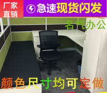 Shenzhen company office furniture with lunch break folding bed computer table and chairs combined screen partition staff work