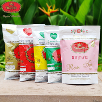 Thailand imported hand sign Thai tea milk tea shop ingredients black tea 400g green tea Lu Milk tea 200g net black tea