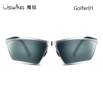 2021 New uswing golf sun glasses men golf sports sunglasses Greens Reading Magic Mirror
