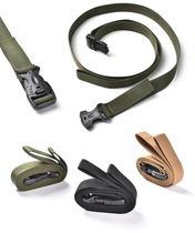 Outdoor double insurance buckle type suitcase packing safety belt luggage binding belt fixed binding rope cargo strapping