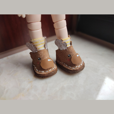 taobao agent OB11 baby shoes cute little deer shoes elk shoes free shipping