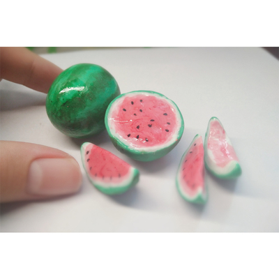 taobao agent Micro -shrinking watermelon OB11 baby house ornaments