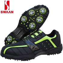 ZWAAN GOLF shoes mens activity nails Microfiber leather breathable casual outdoor GOLF shoes