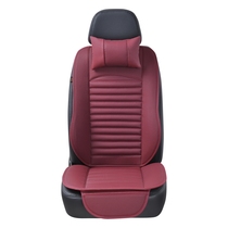 The new leather car cushion four seasons universal single-piece net red seat cushion small waist half surrounded by the goddess high-end seat cover