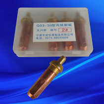 G03-30 type 100 type cutting torch cutting tip No. 1 # 2 # 3#割嘴 propane cutting nozzle flower type cutting mouth