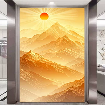 日照金山风水画-日照金山风水画促销价格、日照金山风水画品牌- 淘宝