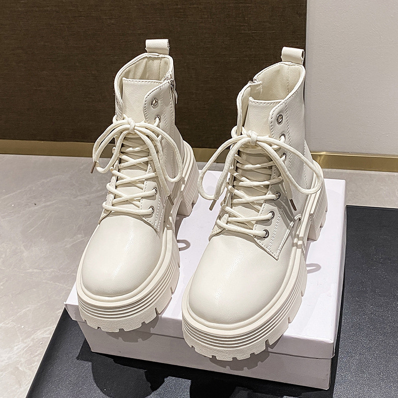 タオバオ コスプレ 厚底 ブーツ 白 ブーツ レディース ロング 黒 白
