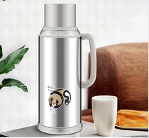 Jiate stainless steel hot water bottle household warm pot glass inner water bottle thermos bottle thermos bottle thermos bottle 2 liters