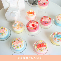 Happy Years birthday aromatherapy candles ins Senior niche creative girlfriends gift box bedroom
