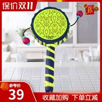 Bile B Toys rattle toy baby hand drum newborn baby 3-6-12 months 0-1 year old gift