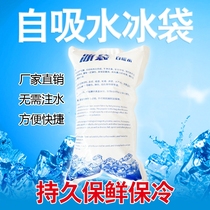 Absorbent aviation ice bag express special frozen household cold compress fresh and fresh refrigerated bag insulation box for disposable
